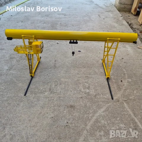 Козлови / портален кран ККС-5 в мащаб 1:43, снимка 6 - Колекции - 55778222