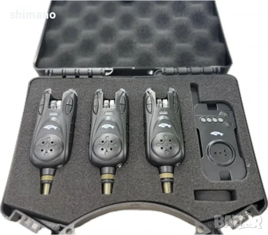 Сигнализатори с централа Tiny 3+1Сигнализатори с централа CarpMax Tiny 3+1, снимка 2 - Такъми - 48205394