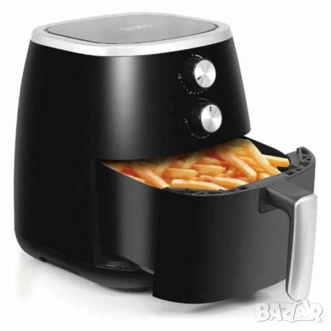 Уред за готвене с горещ въздух Royalty Line RL-AF1500.37D - Air Fryer 5L, снимка 8 - Друга електроника - 51857925