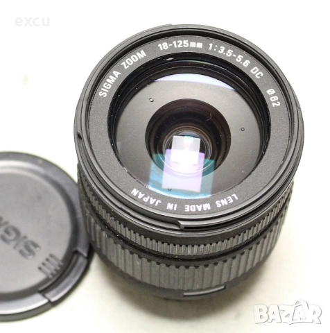 Обектив Sigma AF 18-125 DC за Nikon, снимка 2 - Обективи и филтри - 52826831