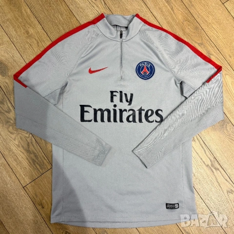 Мъжка блуза Nike x PSG | M размер, снимка 2 - Блузи - 53527452