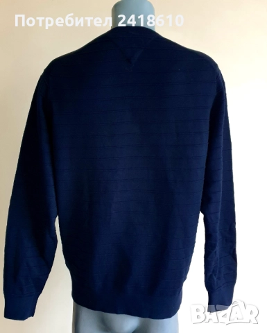 Tommy Hilfiger Cotton / Knit Mens Size M НОВО! ОРИГИНАЛ! Мъжки Памучен Пуловер!, снимка 8 - Пуловери - 52592702