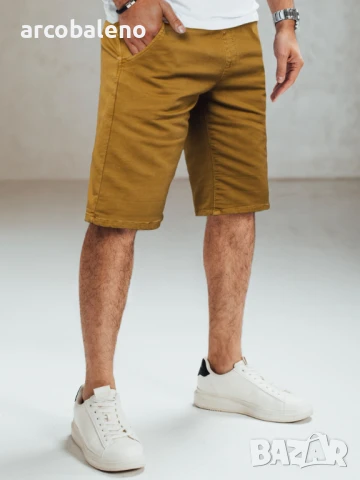 Мъжки къси дънкови панталони , снимка 2 - Къси панталони - 50668500