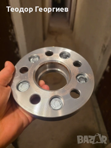 Фланци 5х108 25мм ц.о. 63.4 Комплект предни и задни, снимка 3 - Гуми и джанти - 53746577