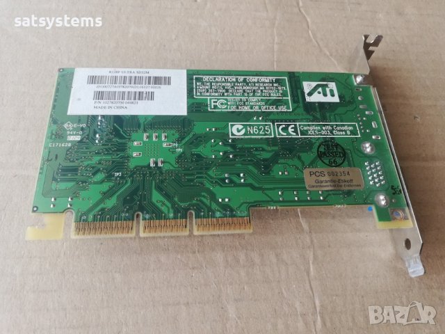 Видео карта ATi Rage128 Pro Ultra 32MB SDR 64bit AGP, снимка 8 - Видеокарти - 40969940