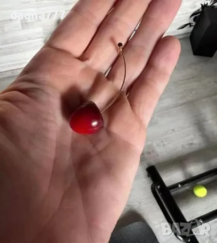 Нови атрактивни обеци череши, снимка 2 - Обеци - 49759644