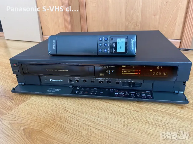 Panasonic NV-F55B Hi-Fi stereo VHS recorder, снимка 2 - Плейъри, домашно кино, прожектори - 49690137