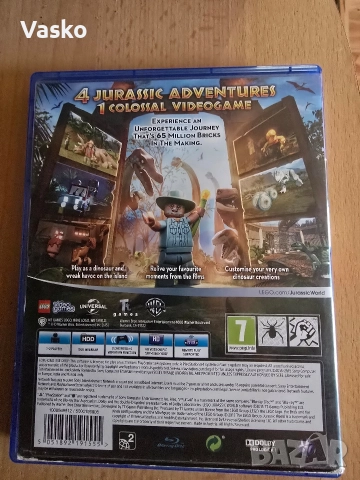 Jurassic Park Lego Ps4, снимка 2 - Игри за PlayStation - 52673424