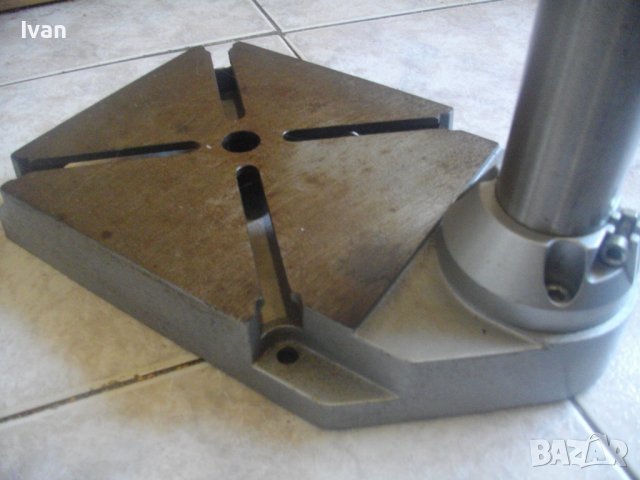 Нова Голяма Немска Стойка За Бормашина-ф43мм/550мм/6,5 кг-PIRANHA-Масивна-Ход 80мм-Прецизна През 1мм, снимка 13 - Бормашини - 41453875