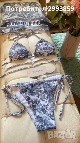 Бански бикини Диор*С,М,Л dior, снимка 5 - Бански костюми - 48457400