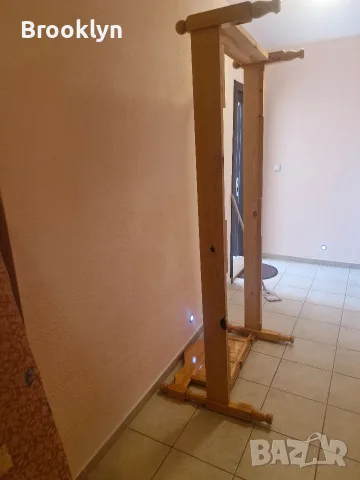 Продава се единично чамово легло с матрак, снимка 9 - Спални и легла - 55754199