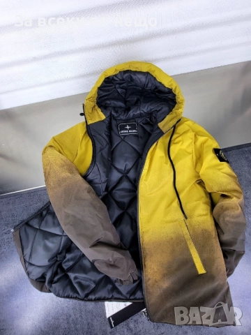 Stone Island Мъжко Зимно Яке С Качулка - 2 Налични Цвята Код A. Style-1, снимка 4 - Якета - 52478894