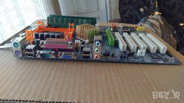 Дънна платка Gigabyte GA-8IG1000 Socket 478 CPU+FAN+RAM