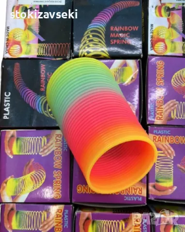Магическа дъгова пружина за безкрайна игра, снимка 1