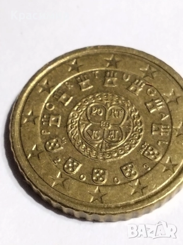 50 евро Цент Португалия 2003 г., снимка 3 - Нумизматика и бонистика - 51860308