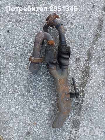 Нисан Мурано Nissan Murano Гърне ауспух мека връзка