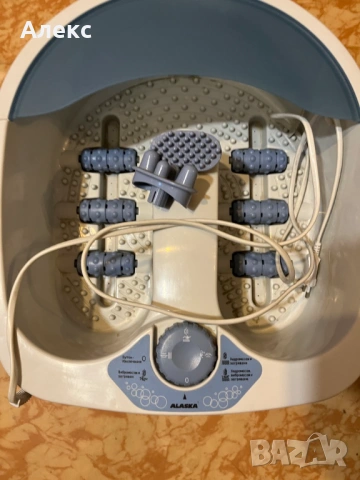 електрическа хидромасажна вана за крака с нагряване и вибрация