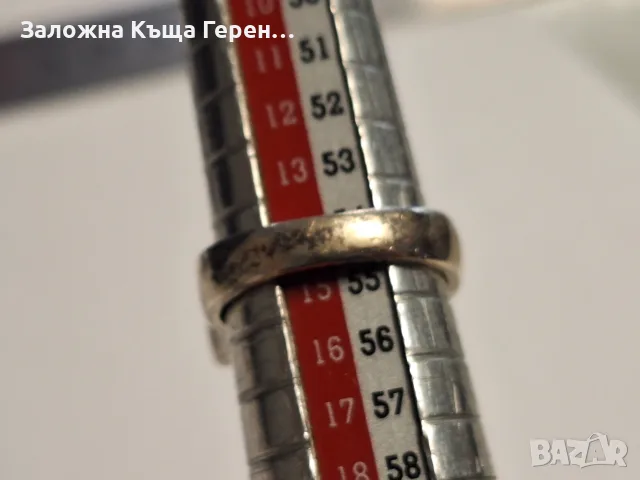 Сребърен пръетен 7,72гр, снимка 3 - Пръстени - 56180774