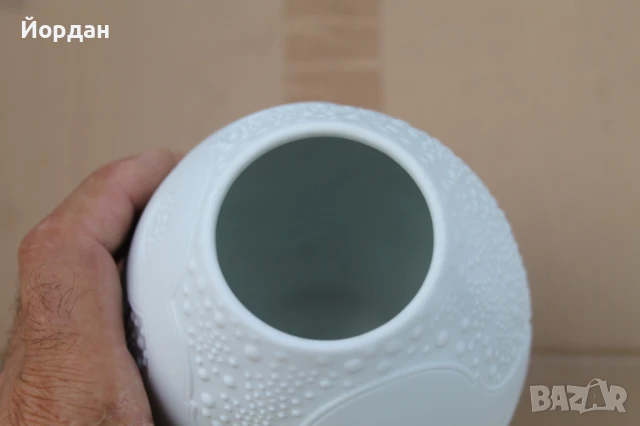 Немска порцеланова ваза ''Kaiser'', снимка 7 - Антикварни и старинни предмети - 51031542