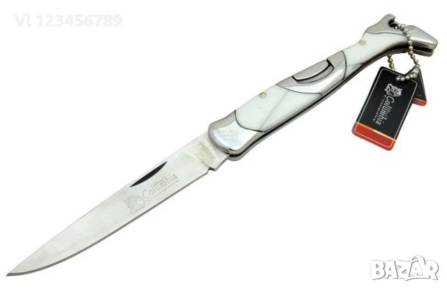 Джобен нож Columbia KA3126 - 115х250мм/дамско краче/, снимка 2 - Ножове - 50810211