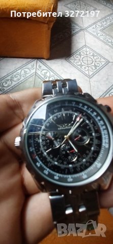 JARAGAR LIMITED EDITION автоматичен часовник ,хронограф,неръждаема стомана,регулируем с бутон безел, снимка 12 - Мъжки - 41548492