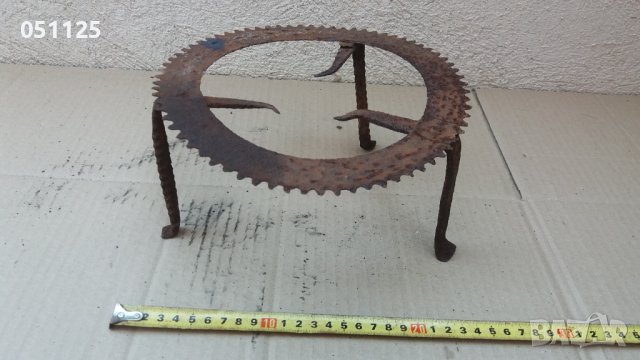 стара кована пиростия, снимка 6 - Антикварни и старинни предмети - 42036884