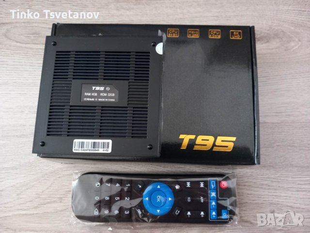 📺 T95 смарт тв бокс 4/32 GB + бг тв, снимка 4 - Приемници и антени - 38932188