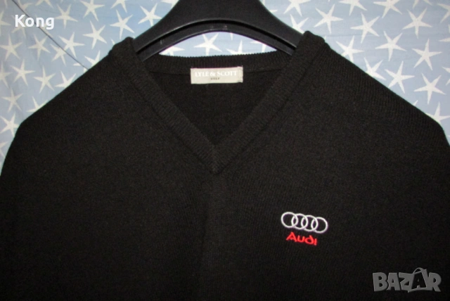 Мъжка горница фланела Dale of Norway Sport агнешка вълна Ауди пуловер Audi Cup, снимка 2 - Пуловери - 53065239