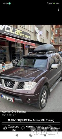 Сенник предно стъкло nissan navara тип козирка офроуд джип, снимка 4 - Аксесоари и консумативи - 41590537