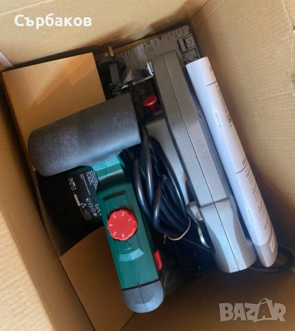 Ръчен циркуляр Parkside PHKS 1350 E4 – 1350W, снимка 2 - Триони и циркуляри - 53575969