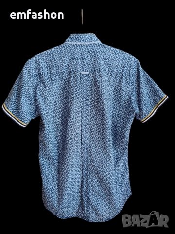 Мъжка риза "Teodor Slim Fit"- M, снимка 3 - Ризи - 51463681