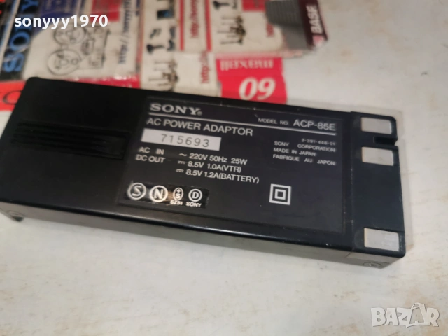 sony acp-85e charger-внос swiss 2201261647, снимка 11 - Камери - 53190715