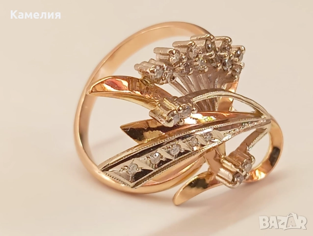 Руско злато , снимка 3 - Пръстени - 52943221