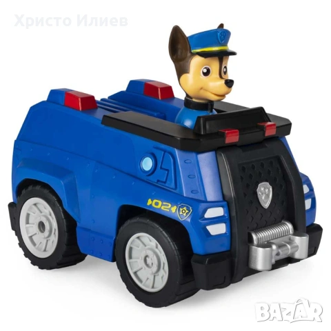 Paw Patrol Полицейската кола на Чейс с дистанционно управление , снимка 12 - Коли, камиони, мотори, писти - 53813563