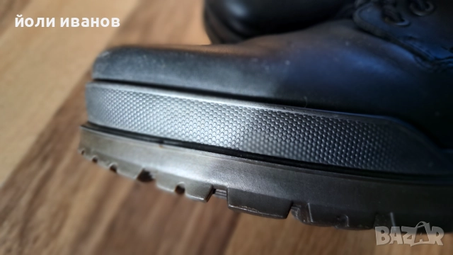 ECC0-gore tex-кожени мъжки обувки с мембрана 46 номер, снимка 7 - Маратонки - 52973252