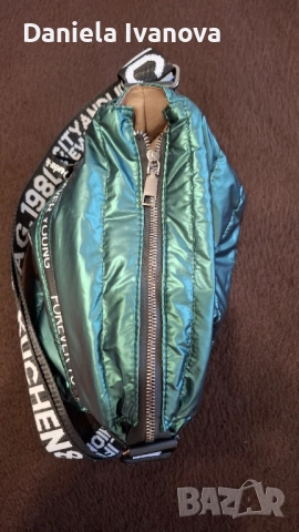 Чисто нова,чудесна,стилна,функционална,дамска чанта,чисто ново портмоне,чисто нови каренца,общо: 22€, снимка 5 - Чанти - 53419382