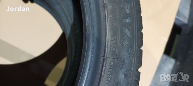 225 45 17 Dunlop, ،Зимни,  DOT 2114, снимка 4 - Гуми и джанти - 39871653