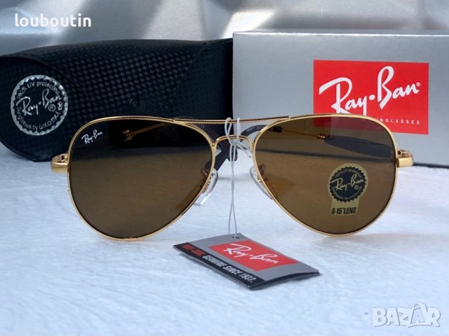Ray-Ban RB3025 limited edition мъжки дамски слънчеви очила Рей-Бан авиатор, снимка 12 - Слънчеви и диоптрични очила - 41957456