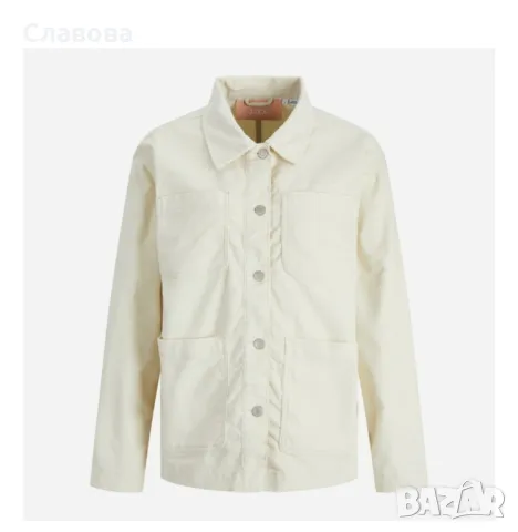 джинсово яке тип риза JJXX , снимка 5 - Якета - 47492810