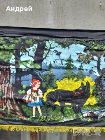 Старинен ковьор,покривка за стена #211, снимка 4 - Антикварни и старинни предмети - 40681641