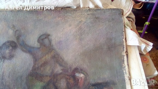 Илия Петров маслена картина платно , снимка 7 - Картини - 41849321