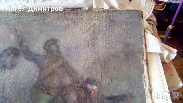 Илия Петров маслена картина платно , снимка 7 - Картини - 41849321