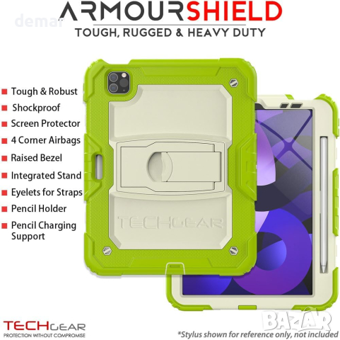 Калъф ArmourSHIELD за Apple iPad Air 10,9" 4-то/5-то поколение (2022/2020) и iPad Pro 11" 4-то/3-то, снимка 2 - Таблети - 44652659