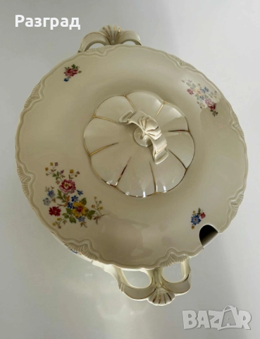 Голям немски супник, винтидж, Schönwald, снимка 6 - Прибори за хранене, готвене и сервиране - 52637007