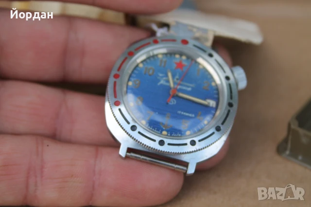 СССР мъжки часовник ''Восток командирски'', снимка 8 - Мъжки - 50645776