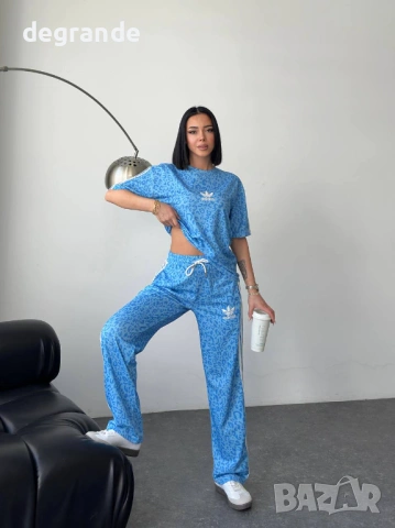 Дамски спортен комплект Adidas, снимка 4 - Спортни екипи - 53715387