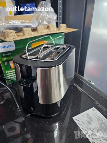 Тостер PHILIPS VIVA COLLECTION HD2637/90  , снимка 4 - Тостери - 53346277