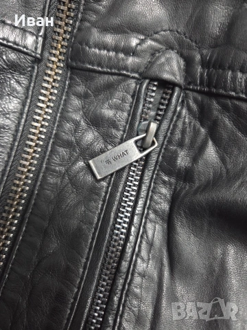 Кожено яке Bershka естествена кожа , снимка 7 - Якета - 53225297