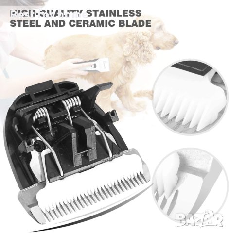 Акумулаторна машинка за подстригване на домашни, снимка 6 - Други стоки за животни - 41781866