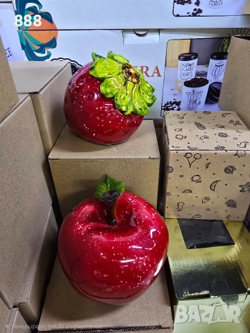 декорации ягоди ябълки круши, снимка 2 - Декорация за дома - 52864642